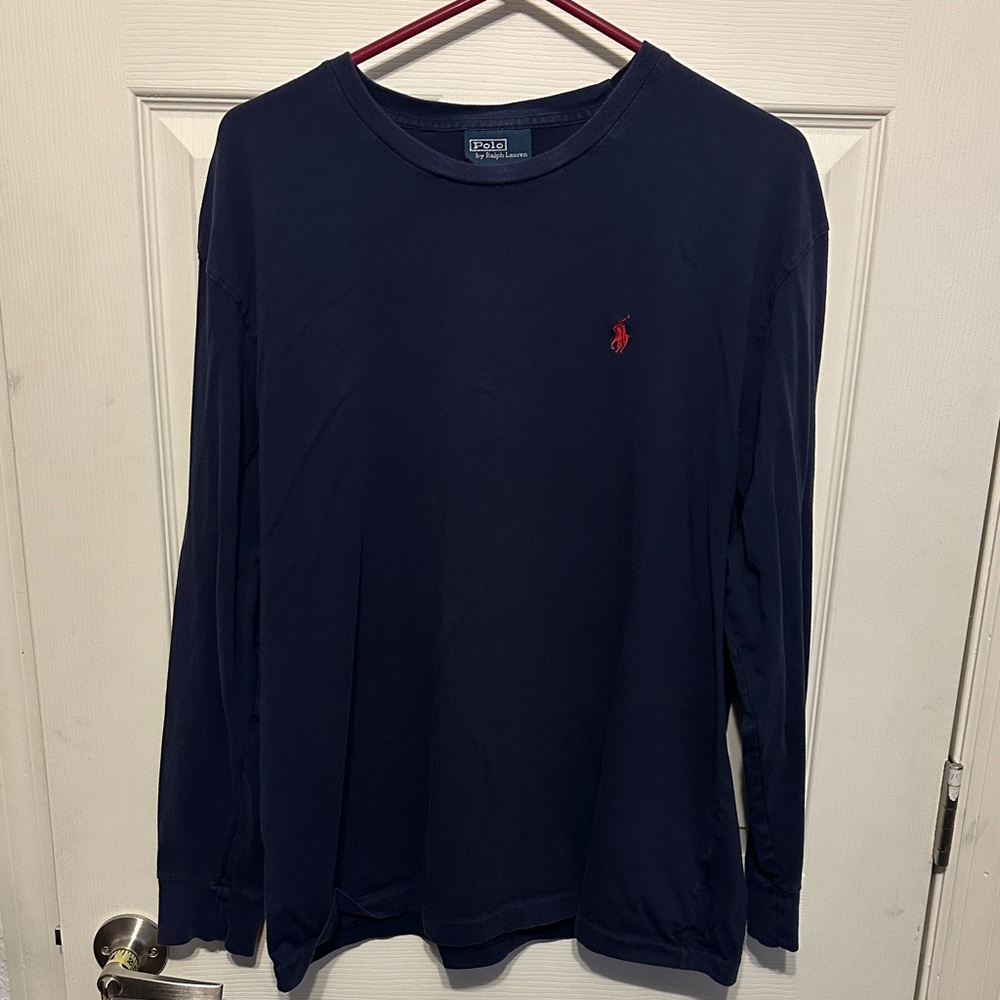 Ralph Lauren Dark Blue Long Sleeve Shirt